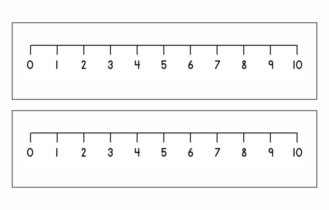 Printable 1 10 Number Line Printable Word Searches